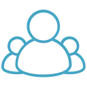 ícone Histórico de clientes