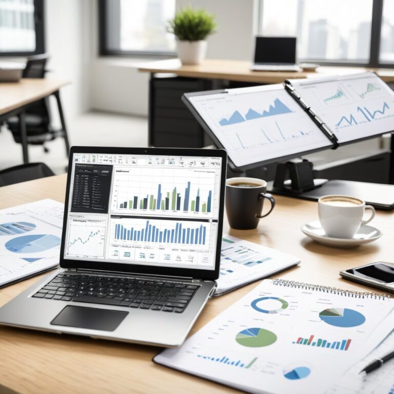 Comparativo: Monitoramento de Performance Manual vs Relatório de ERP