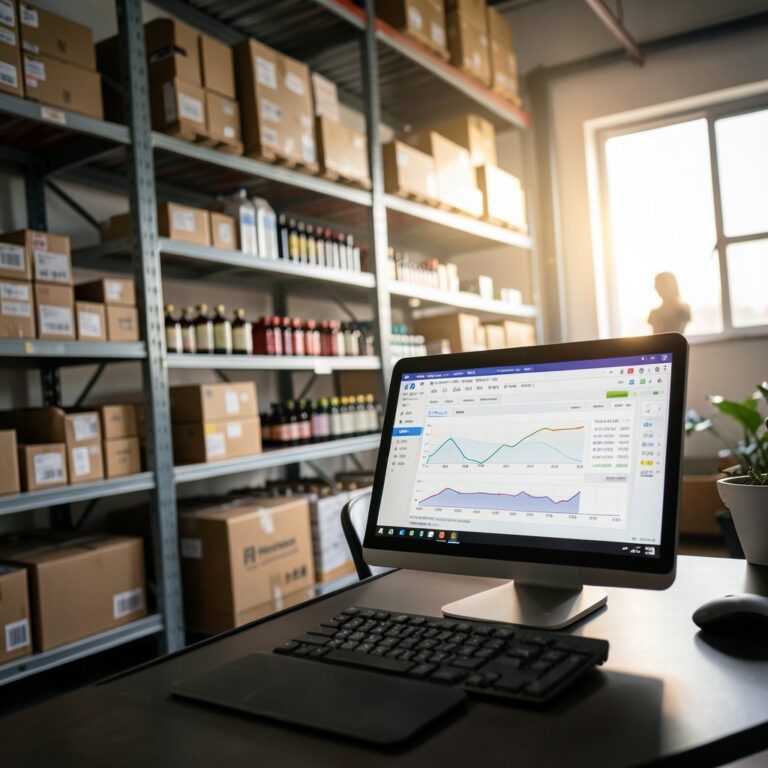 Comparativo: Estoque Manual vs Estoque Automatizado com ERP