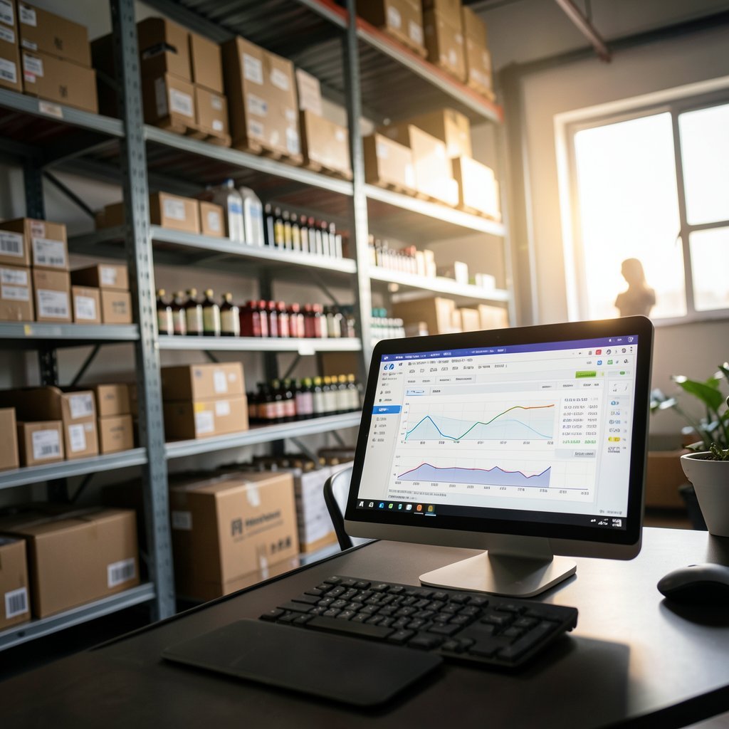 Comparativo: Estoque Manual vs Estoque Automatizado com ERP